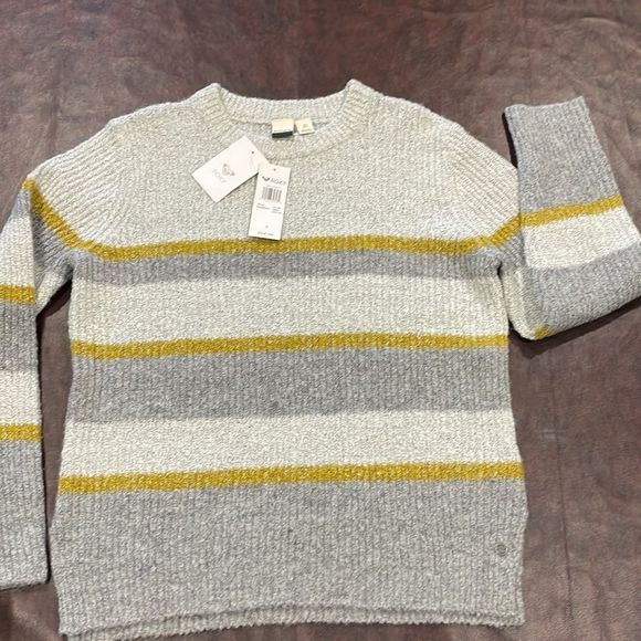 NWT || Roxy Sweaters Women Winter River Crew Neck Sweater Size‎ Small - Picture 9 of 12